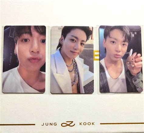 Bts Jungkook Golden Weverse Shop Special Pob Pvc Official Photocard