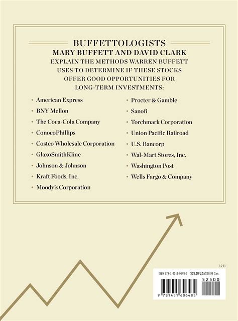 The Warren Buffett Stock Portfolio Book By Mary Buffett David Clark