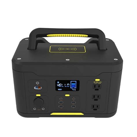 Hot Generador Home Outdoor Camping 220V 1000W LiFePO4 Battery Solar