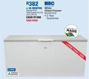 Kic 553l White Chest Freezer Kcg570 2 Offer At OK Furniture