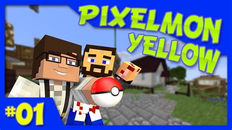 Pixelmon YELLOW || Teaching VintageBeef Pokethings! || Ep. 1 - YouTube