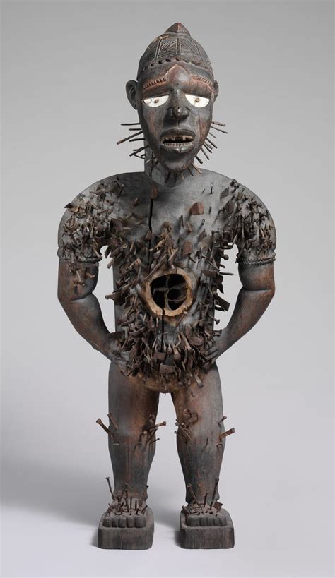 Power Figure Nkisi Nkondi Mangaaka Congo Angola Afrique Art Local