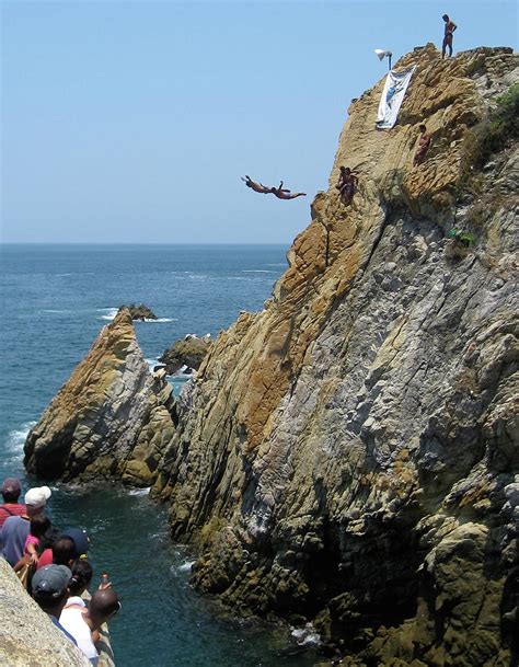 La Quebrada Cliff Divers 3 Photograph By Tatiana Travelways Pixels