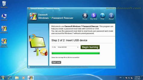 Bypass Windows 7 Login Screen When Forgot Administrator Password Youtube