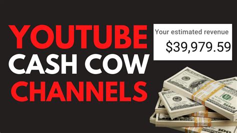 Cash Cow Channel Ideas For Youtube With Examples