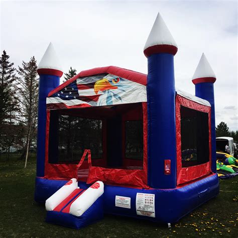bouncy houses