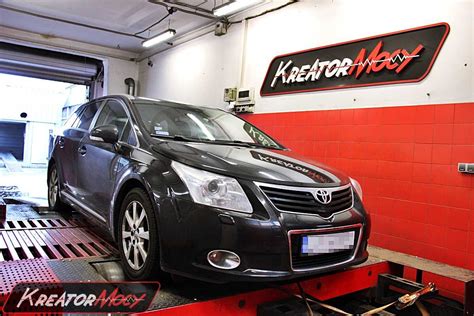 Chip Tuning Toyota Avensis 2 2 D4D 150 KM Kreator Mocy