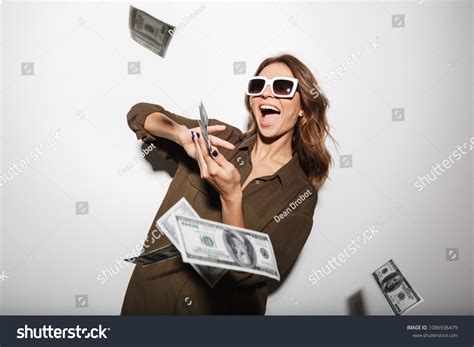 Woman Throwing Money Images Stock Photos And Vectors Shutterstock