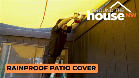 Perform Like A Pro Installing A Rainproof Patio Cover Youtube