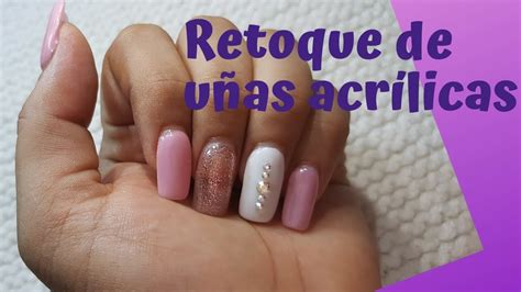 Como realizar un retoque o refil en uñas acrílicas Paso a paso bien