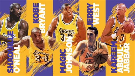 Los Mejores Jugadores De Los Angeles Lakers En La Historia