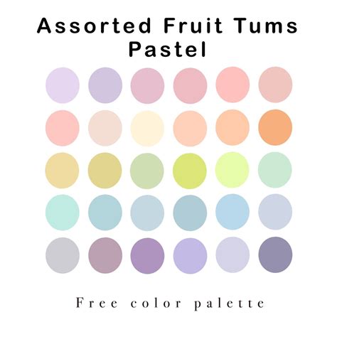 Pastel Colour Palette Colour Pallette Color Palate Colour Schemes