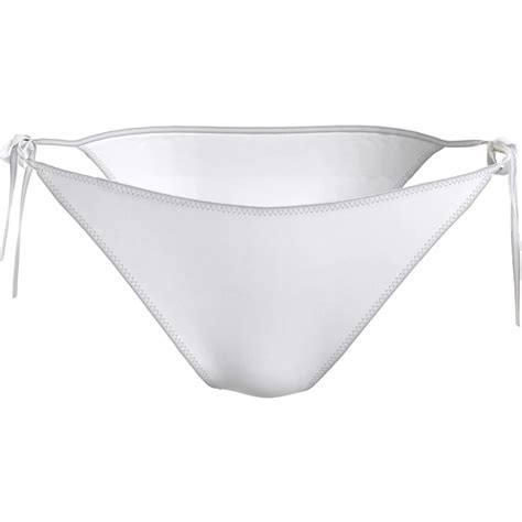 Dámské plavky Spodní díl plavek STRING SIDE TIE CHEEKY BIKINI