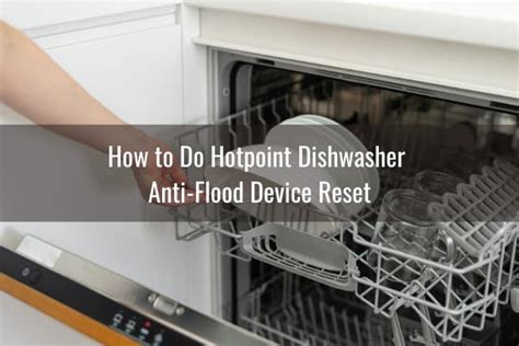 How to Reset Hotpoint Dishwasher - Ready To DIY