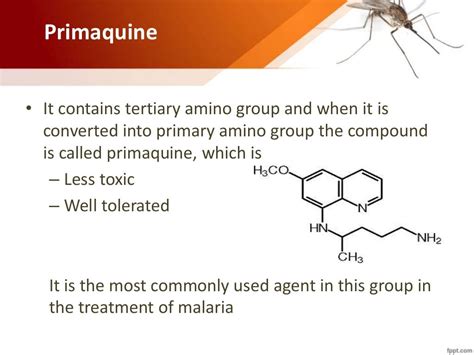 Antimalarial drugs