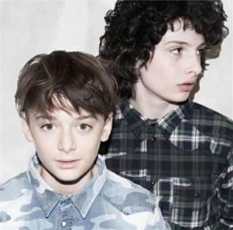 Noah Schnapp And Finn Wolfhard Finn Stranger Things Stranger Things Stranger Things Wallpaper