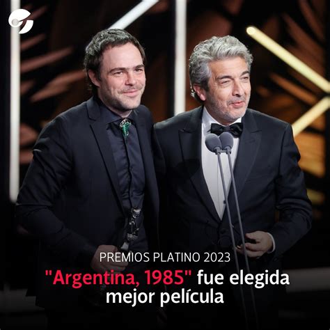 Premios Platino 2023 Argentina 1985 Ricardo Darín y Guillermo