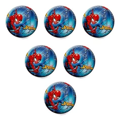 Pelota De Playa Inflable De Spider Man Cm Mayoreo Pzas Mercadolibre