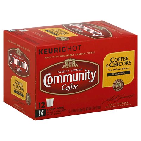 Community Coffee Chicory Singles K Cups 12 Ct Shipt