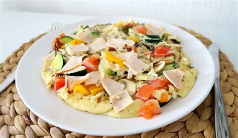 Recept Omelet Met Kipfilet En Groenten Optima Vita