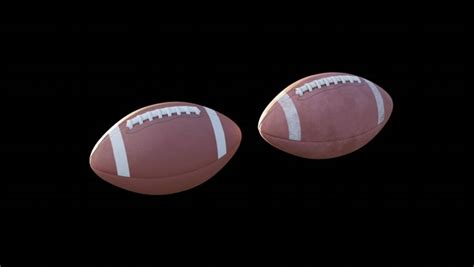 3D American Football 2 versions model - TurboSquid 1952467