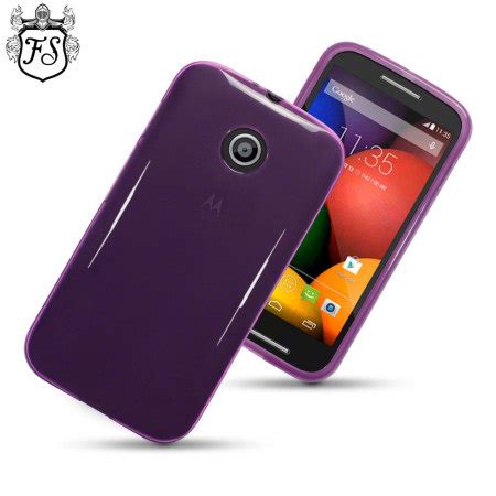 Flexishield Motorola Moto E Case Purple