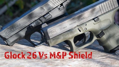 Glock Vs M P Sheild Which Is Best For Concealed Carry Youtube