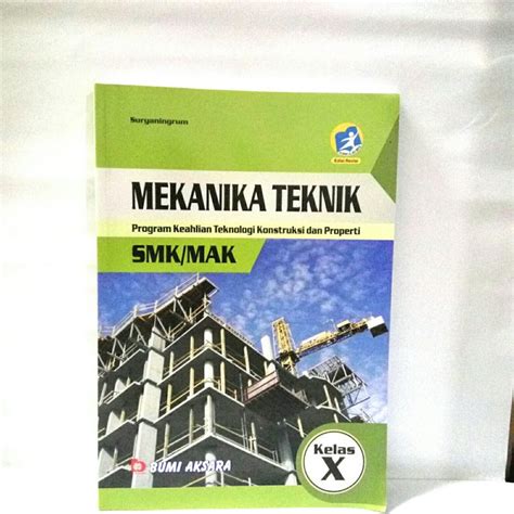 Jual Buku Ori Mekanika Teknik Smk Mak Kls X Kur Edisi Revisi Bumi