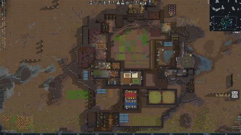 4k Screenshot Of The Entirety Of My 1st Successful Colony Rrimworld