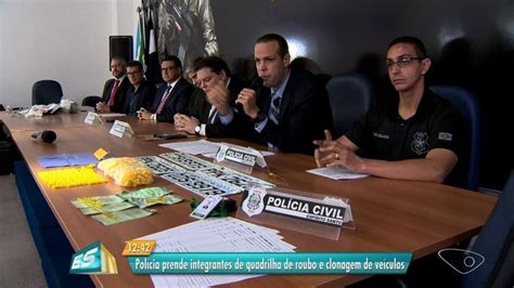 Tr S Suspeitos De Participarem De Quadrilha Que Adulterava Carros No Es