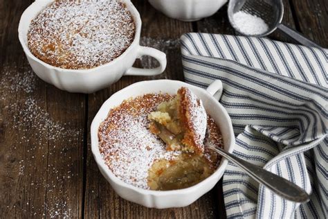 Rhubarb Pudding Cakes - Seasons and Suppers