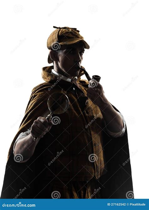 Sherlock Holmes Silhouette Stock Photo Image Of Length