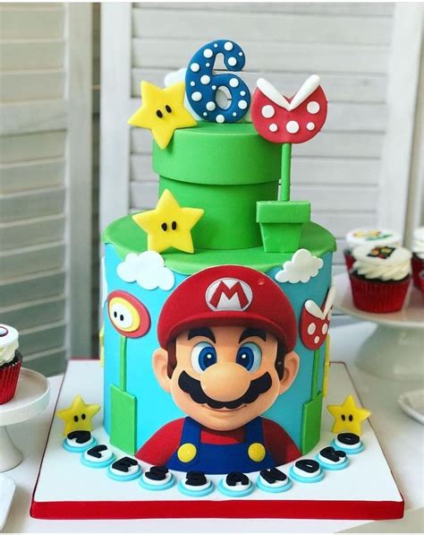 Pin De Kristina Elmore En Cakes Tortas De Mario Bros Pastel De Mario