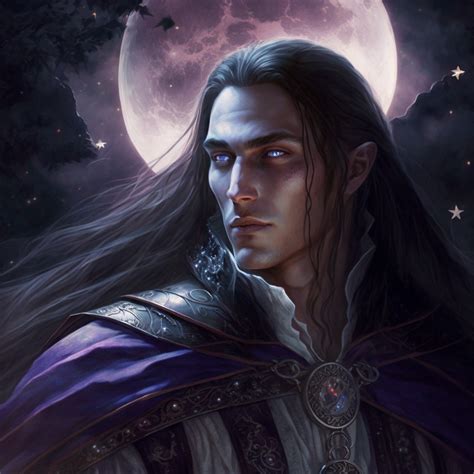 Moon Elf Under Moonlight By Limrasson On Deviantart