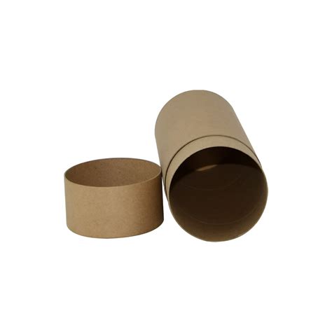 Natural Brown Biodegradable Kraft Paper Cardboard Tube Box