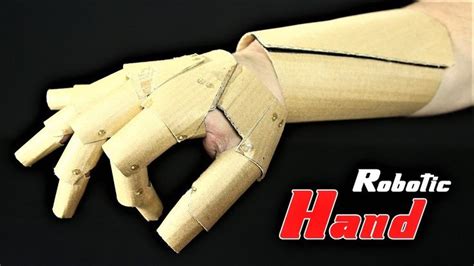 How To Make A Robotic Hand Glove With Cardboard Robot Hand Hand