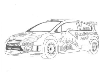 13 Précieux Coloriage Voiture De Rallye Stock Idee de Coloriage