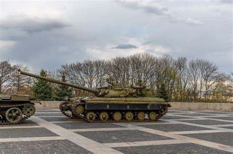 Army Tank in National Museum of Ukrainian History in the Second World War Editorial Photography ...