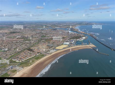 Aerial Photograph Of Blyth Northumberland Stock Photo 88313085 Alamy