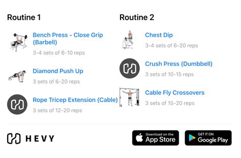 Simple Chest And Tricep Workout Eoua Blog