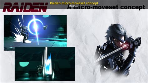 Raiden Micro Moveset Concept Super Smash Bros Ultimate Concepts