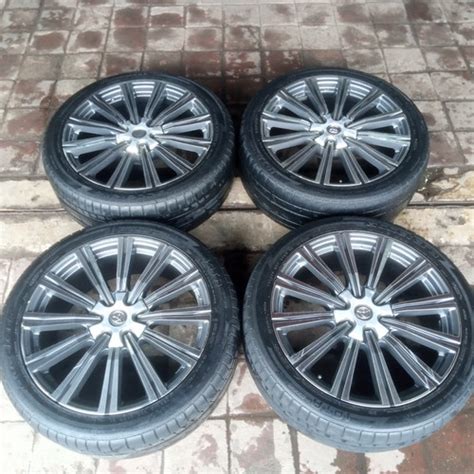 Jual Velg Bekas Mobil Copotan Replika Lexus Ring 20 Ban Iota 28540 R22