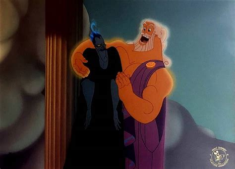 Hades and Zeus Employee-Exclusive Limited Edition Cel from Hercules (1997)