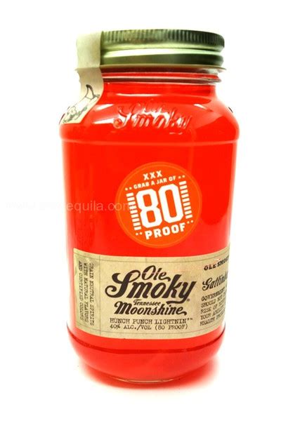 Ole Smoky Hunch Punch Lightnin Moonshine - Old Town Tequila