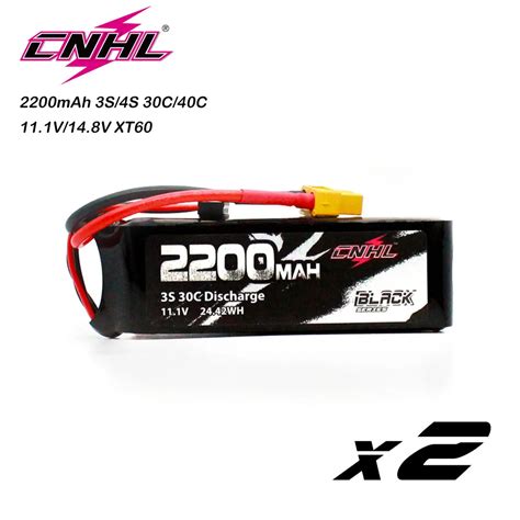 Pcs Cnhl S S V V Lipo Batterie Mah C C Avec Xt