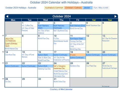 Free Printable Calendar October 2024 Australia Printable Morna Tiertza