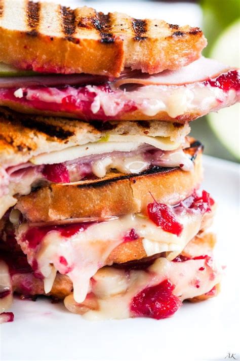 Turkey Cranberry Brie Panini Aberdeen S Kitchen Recipe Cooking