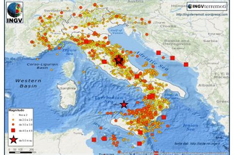 Terremoti In Italia Quintuplicati Rispetto Al Fino A Eventi