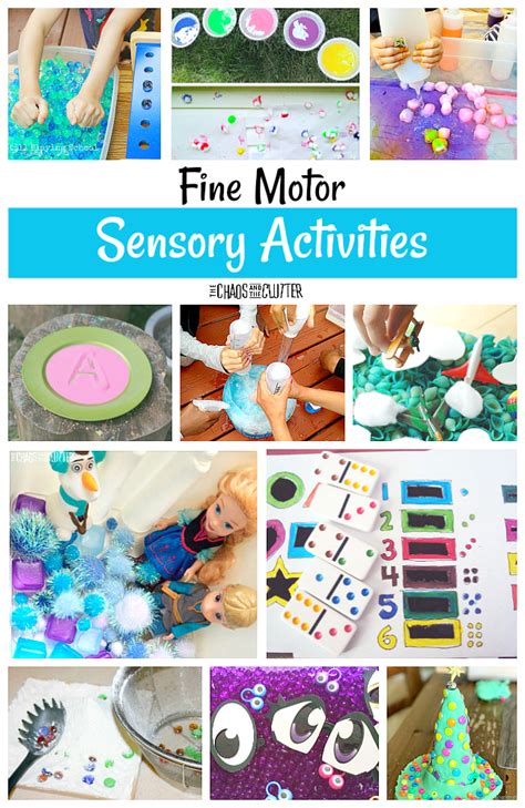 Fine Motor Sensory Activities