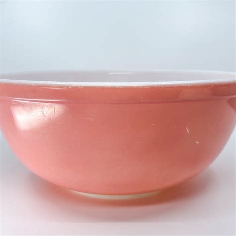 Vintage Pink Bowl Etsy